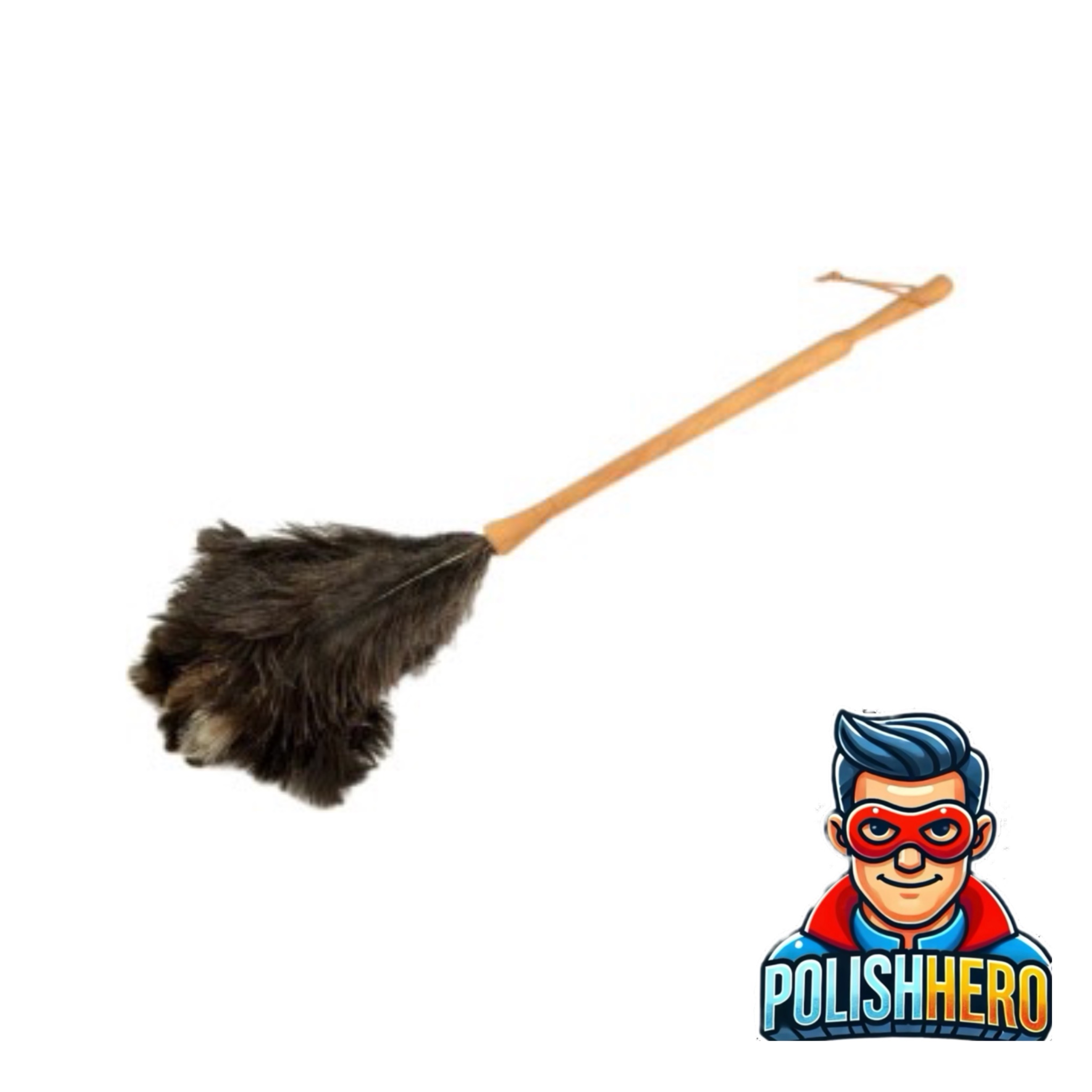 Afstøvser med strudsefjer