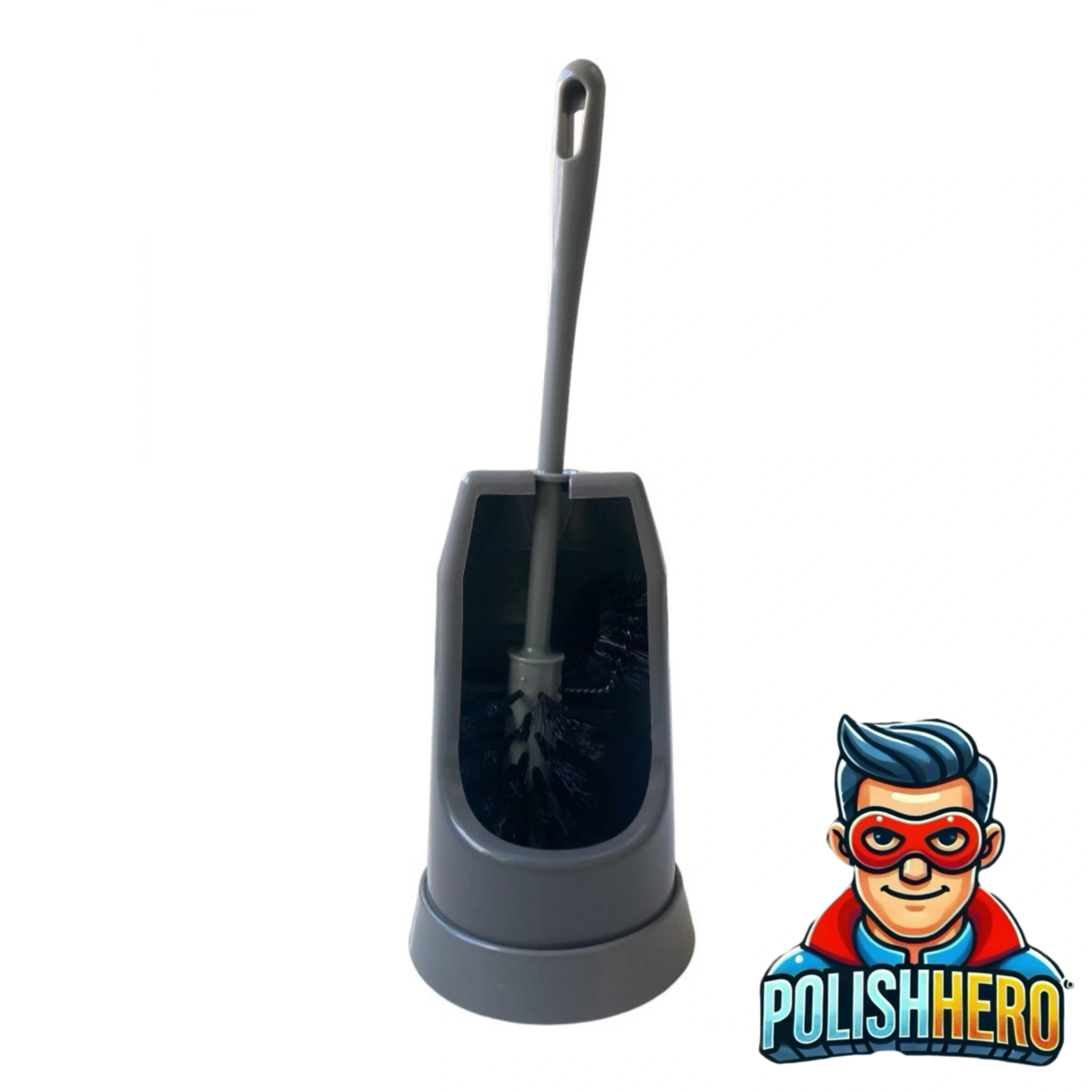 Toiletbørste med kantbørste