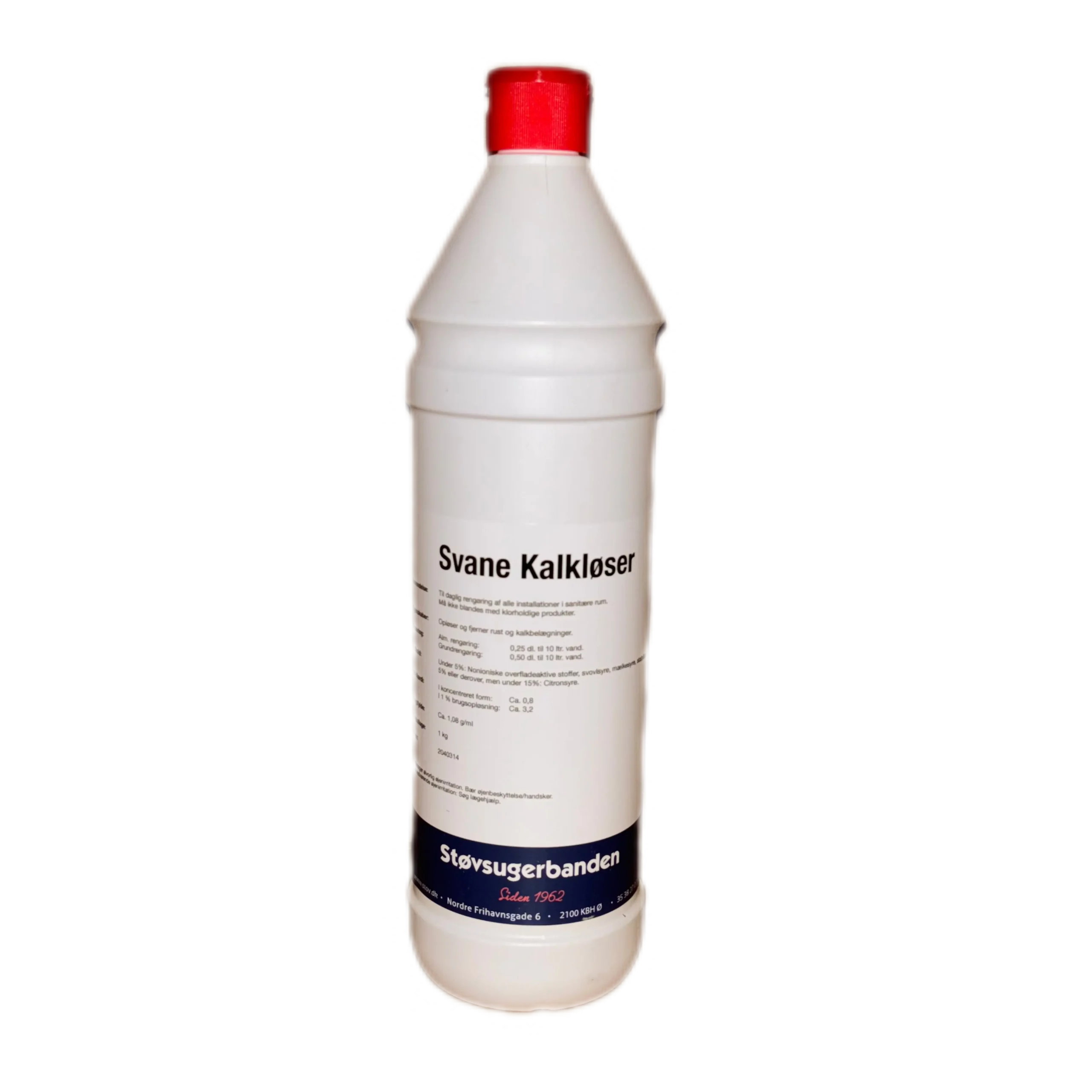 Svane Kalkløser Effektiv Fjernelse af Kalk i Sanitære Områder