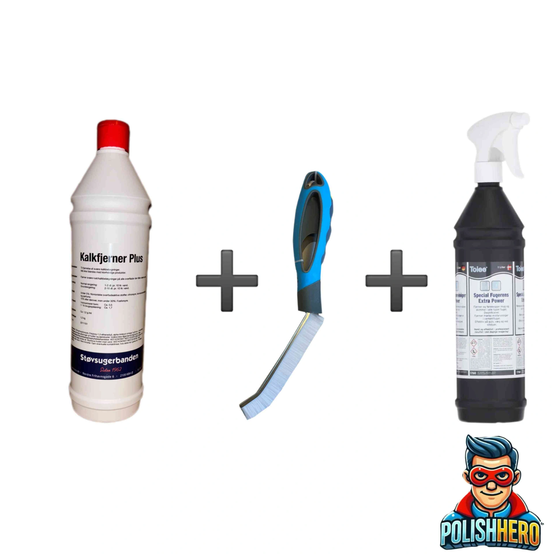 Fuge- og Kalkrens Pakken Den Ultimative Rengøringspakke til Badeværelset