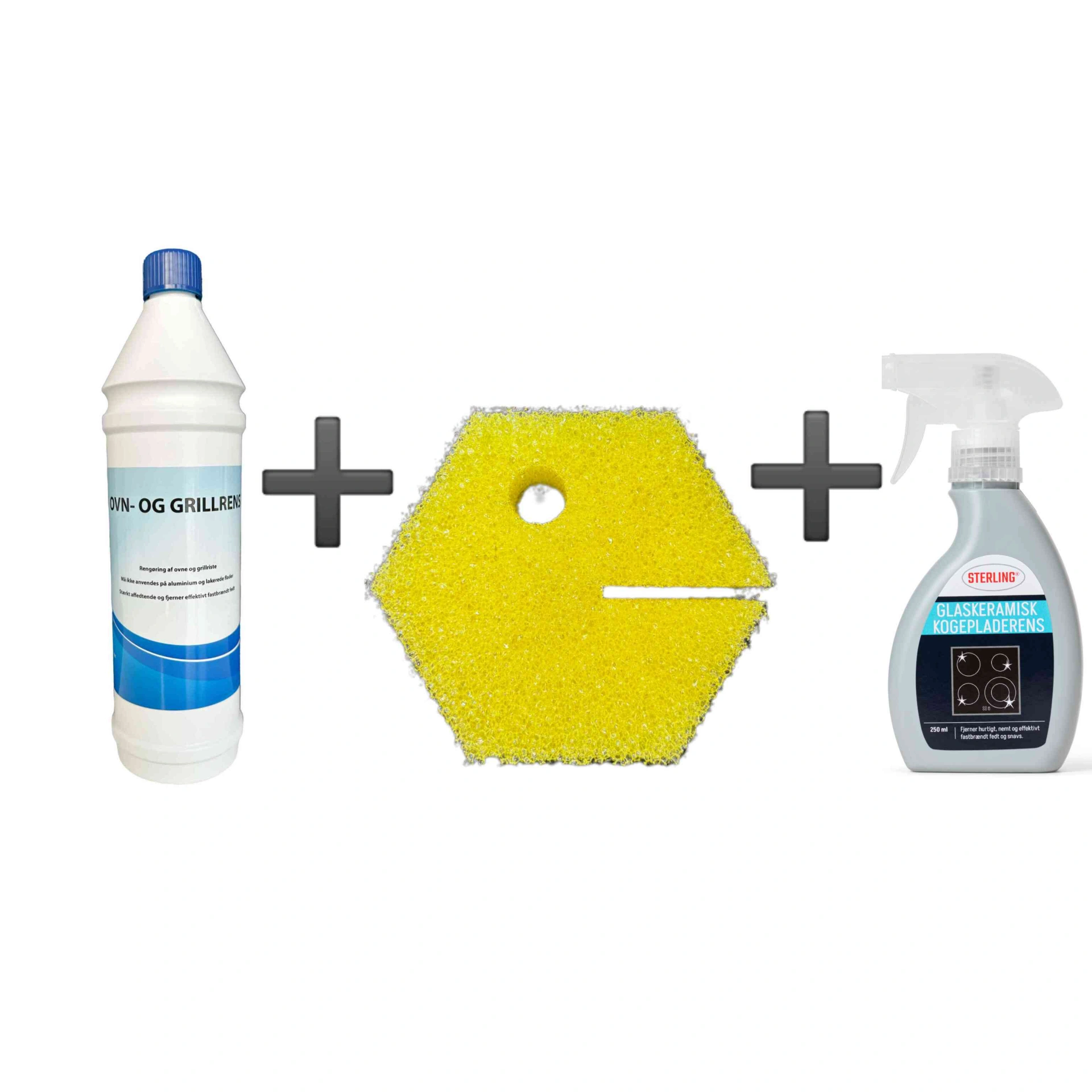 Ovn & Grill Pakken Komplet Rengøring til Fastbrændt Fedt