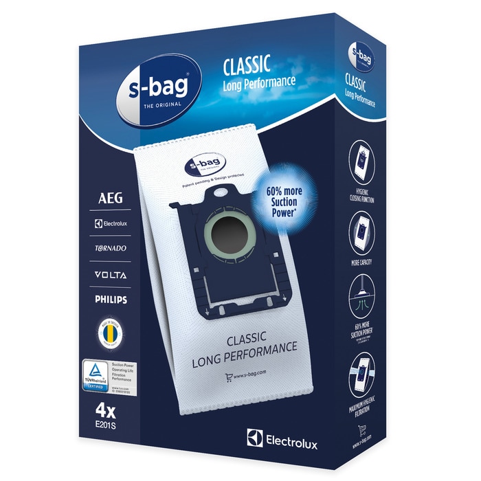 Electrolux S-Bag E201S 4 stk.